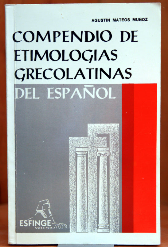 Compendio De Etimologías Grecolatinas Del Español – El Árbol, Librería ...