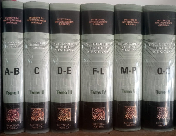 Enciclopedia jurídica mexicana (13 tomos)