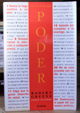 Las 48 leyes del poder