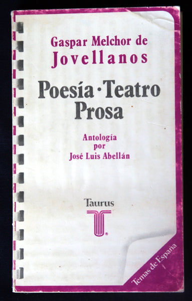 Poesía, teatro, prosa