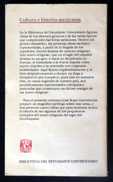 Autos y coloquios del siglo XVI