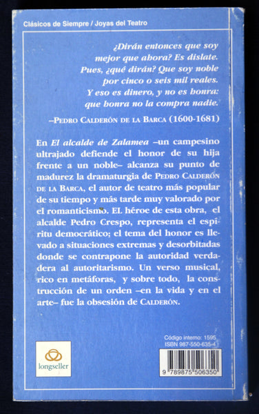 El alcalde de zalamea