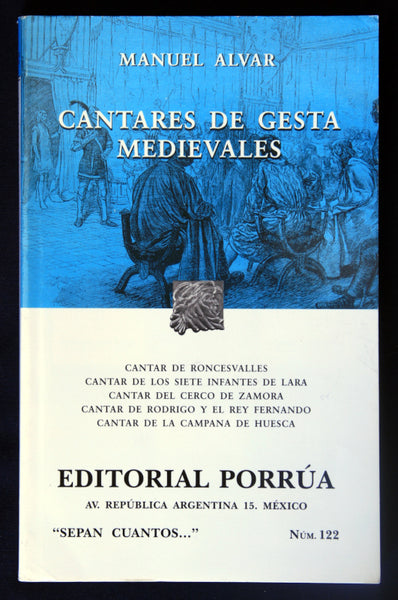 Cantares de gesta medievales