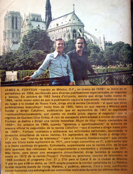 Perspectivas mexicanas desde París, un diálogo con Carlos Fuentes.