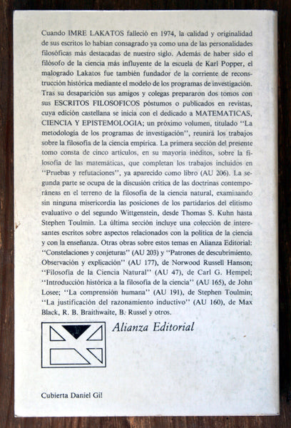 Matemáticas, ciencia y epistemología