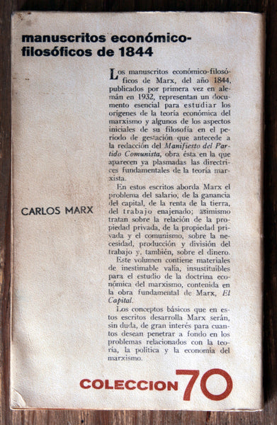 Manuscritos económico-filosóficos de 1844