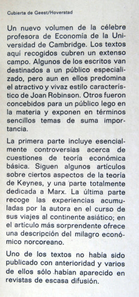 Teoría económica y economía política