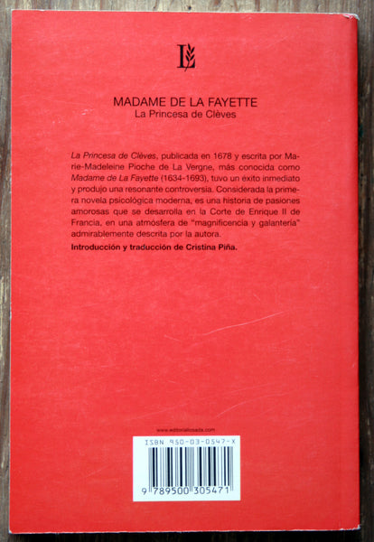 La princesa de Clèves