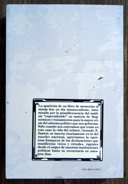 Memorias Gonzalo N. Santos