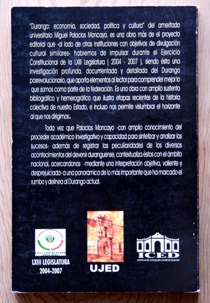 Durango: Economía, sociedad, política y cultura