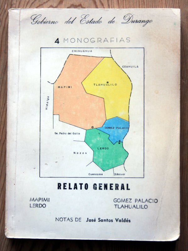 4 monografías. Relato general.