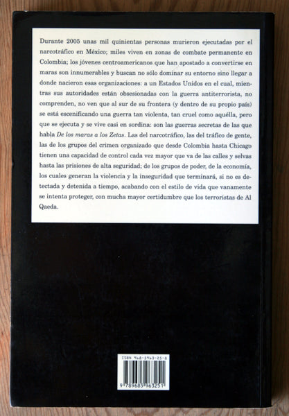 De los maras a los zetas. Los secretos del narcotráfico, de Colombia a Chicago.