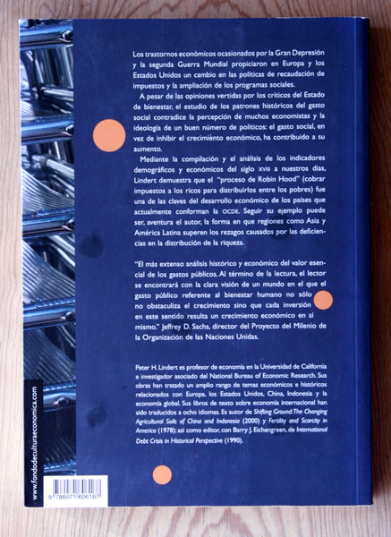 El ascenso del sector público. El crecimiento económico y el gasto social del siglo XVIII al presente.