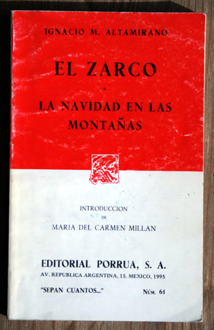 El zarco- La navidad en las montañas