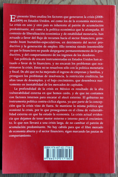 La crisis en EUA: La dificultad de su salida