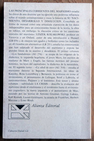 Las principales corrientes del marxismo III. La crisis