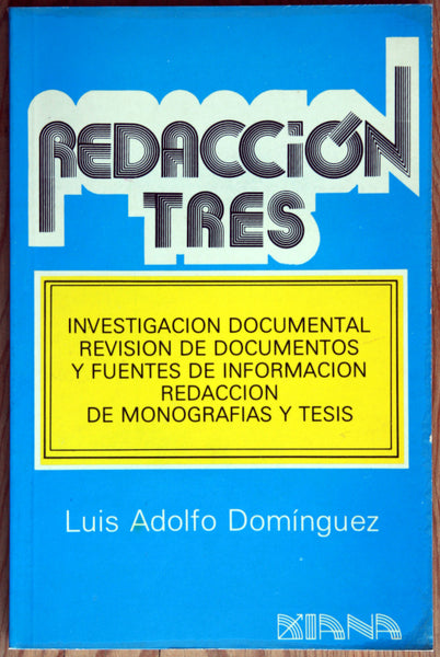 Redacción tres.