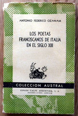 Los poetas franciscanos de Italia en el siglo XIII