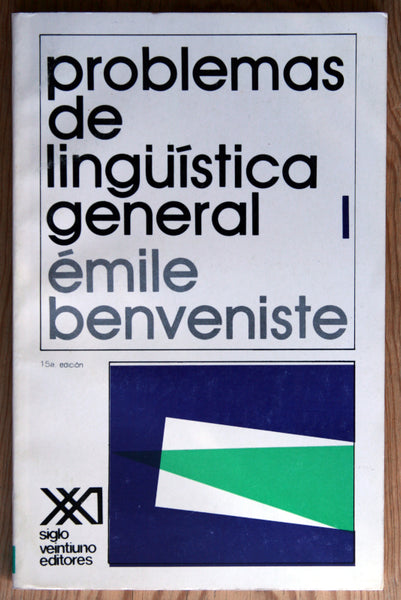 Problemas de lingüística general I y II
