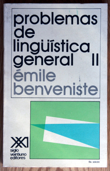 Problemas de lingüística general I y II