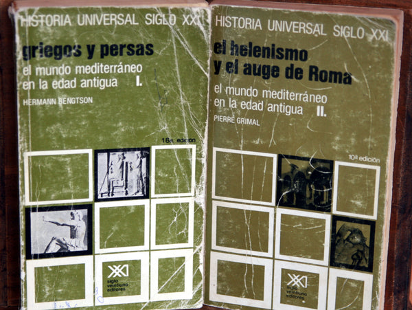 El mundo mediterráneo en la edad antigüa. Tomo I y II