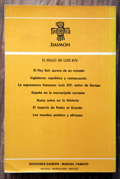 Historia universal 8: El siglo de Luis XIV