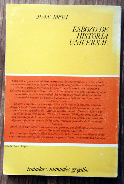 Esbozo de historia universal