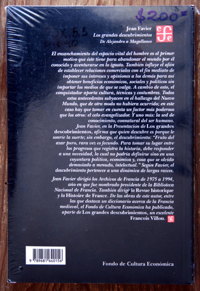 Los grandes descubrimientos: de Alejandro a Magallanes.