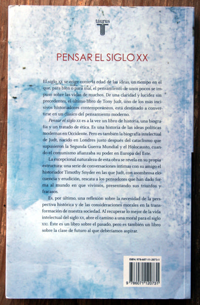 Pensar el siglo XX