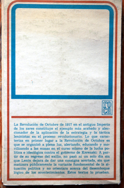 La revolución de 1917, (preparando la toma del poder)