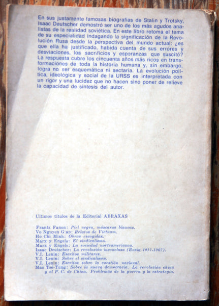 La revolución inconclusa. (Rusia 1917, 1967)