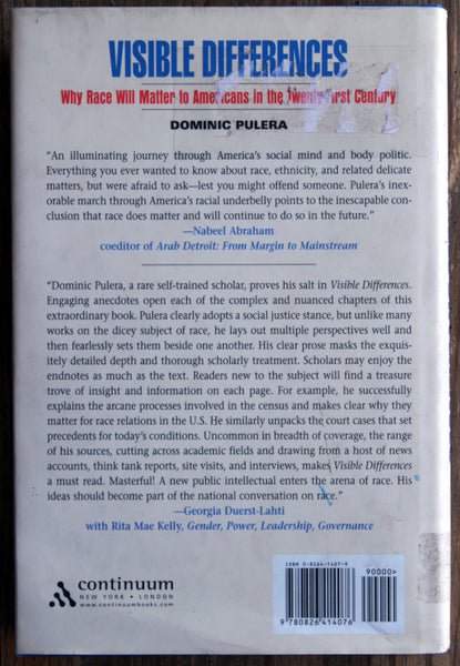 Visible diferences. Why race will matter to americans in the twenty first century