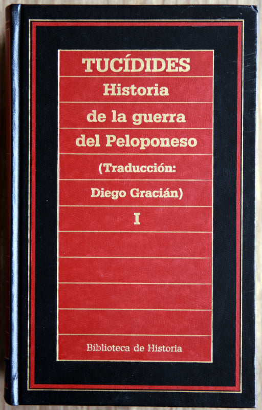 Historia de la guerra del Peloponeso I.