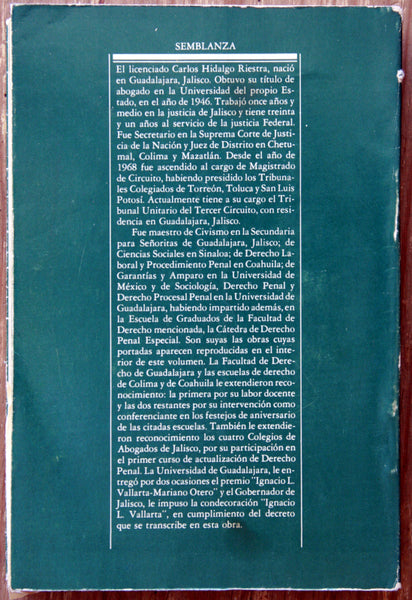 Derecho procesal penal mexicano