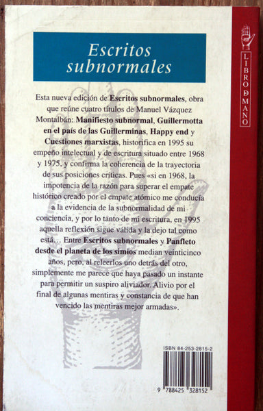 Escritos subnormales