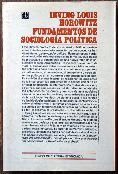 Fundamentos de sociología política