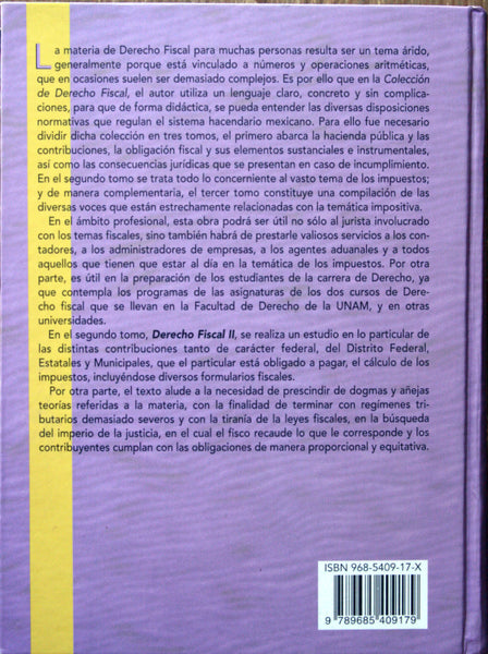 Derecho Fiscal I y II