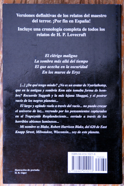 El que acecha en la oscuridad