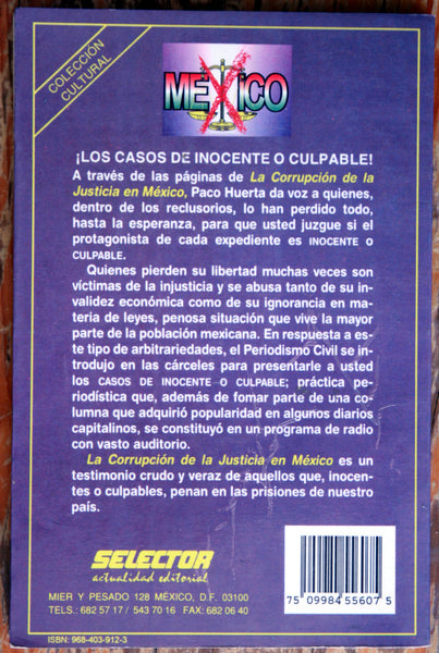 La corrupción de la justicia en México