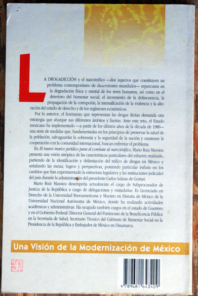 El marco jurídico para el combate al narcotráfico
