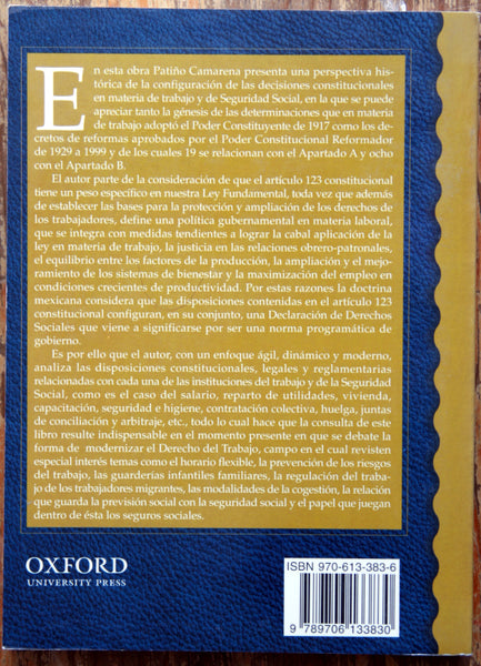 Instituciones del Derecho del Trabajo y de la Seguridad Social