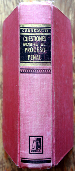 Cuestiones sobre el proceso penal