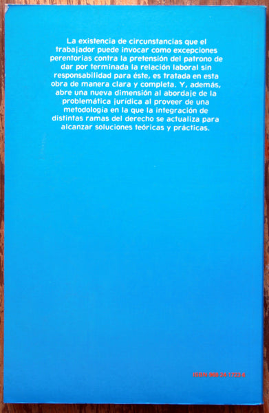 Circunstancias excluyentes de responsabilidad de los trabajadores en el despido