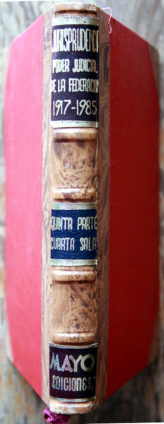 Jurisprudencia 1917-1985. Apéndice al semanario judicial de la federación. Quinta parte. Cuarta sala.