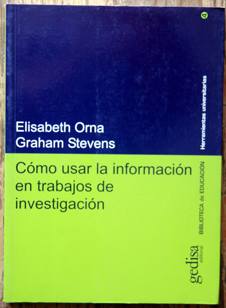 Cómo usar la información en trabajos de investigación