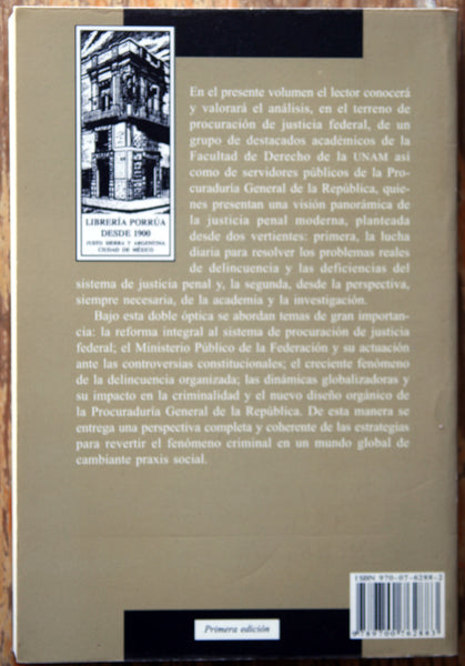 Temas selectos de procuración de justicia