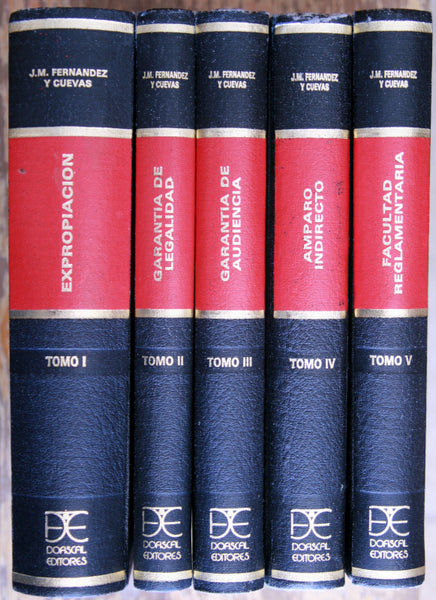 Glosa Jurisprudencial y Glosa Constitucional e Histórica. Tomo I, II, III, IV y V.