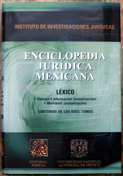 Enciclopedia jurídica mexicana (13 tomos)