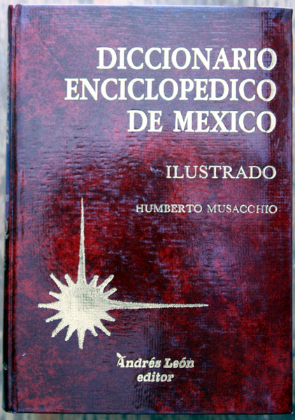 Diccionario enciclopédico de México ilustrado (4 tomos)