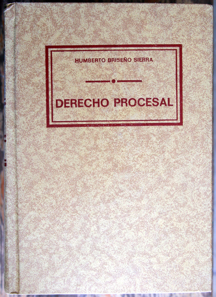 Derecho procesal (4 volúmenes)
